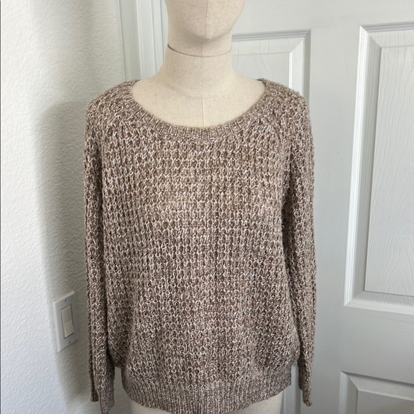Joie Sweaters - Joie Cream Chunky Knit Crew & Scoop Necks Sweater